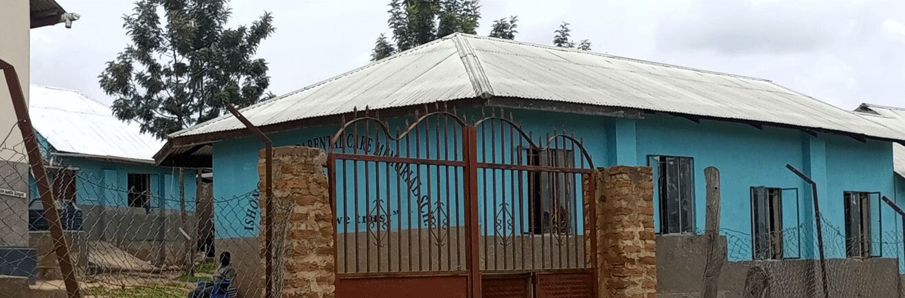 Gate view of the school
