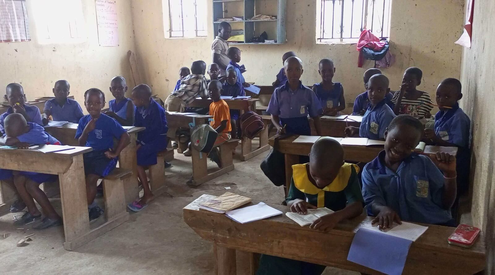 Community school classroom